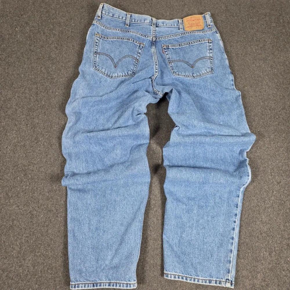Levis 560 Comfort Fit Jeans Mens 36x33 Blue Medium Wash Tapered Leg‎ Denim Y2K